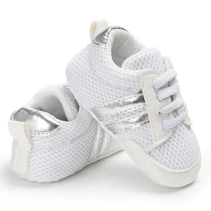 Baby Sneakers Classical Sport Soft Sole PU Leather Shoes Streaks Multi-Color First Walker Newbor Baby Boy Girl Shoes